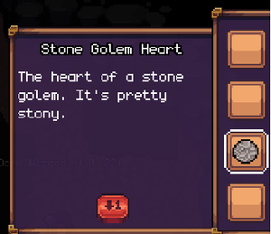 Stone Golem Heart